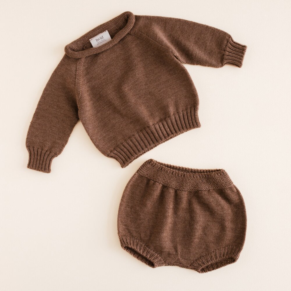 Sweater Georgette mocha Sweater Georgette mocha