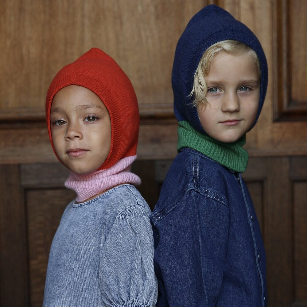 Balaclava Eddy duo blue/grass Balaclava Eddy duo blue/grass