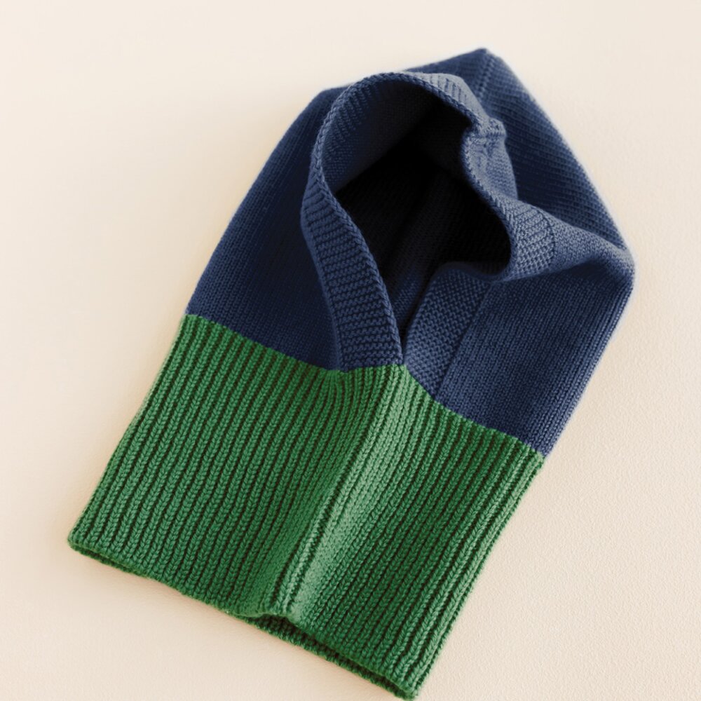 Balaclava Eddy duo blue/grass Balaclava Eddy duo blue/grass