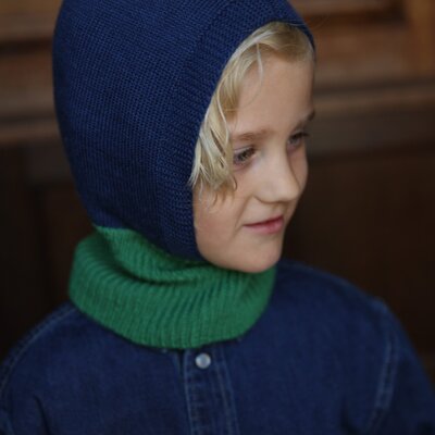 Balaclava Eddy duo blue/grass Balaclava Eddy duo blue/grass