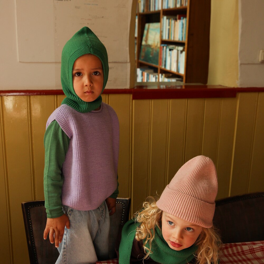 Balaclava Eddy duo blue/grass Balaclava Eddy duo blue/grass