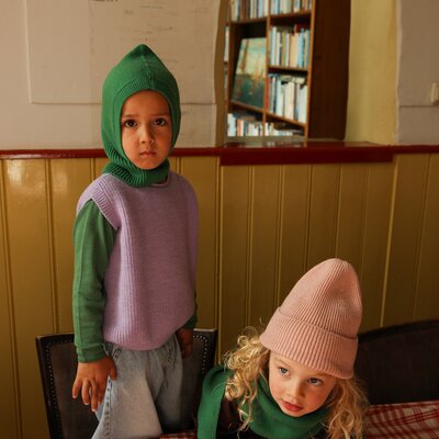 Balaclava Eddy duo blue/grass Balaclava Eddy duo blue/grass