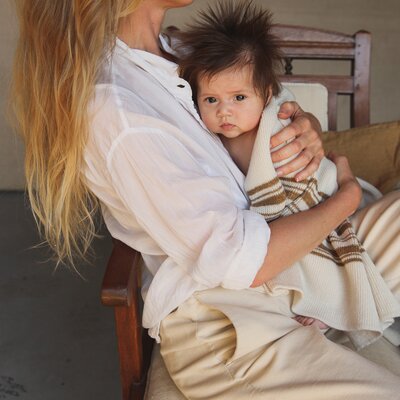 Deken Gilbert Sand/walnut Deken Gilbert Sand/walnut