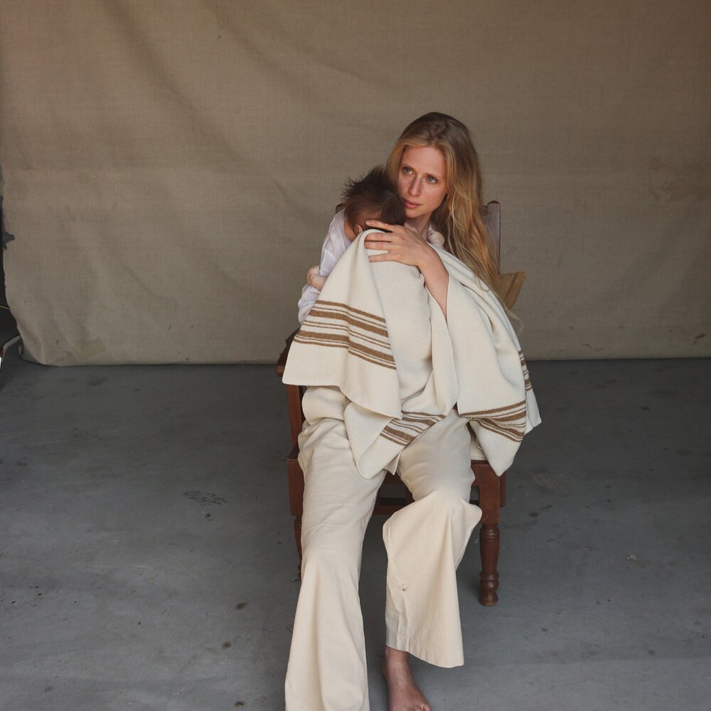 Deken Gilbert Sand/walnut Deken Gilbert Sand/walnut