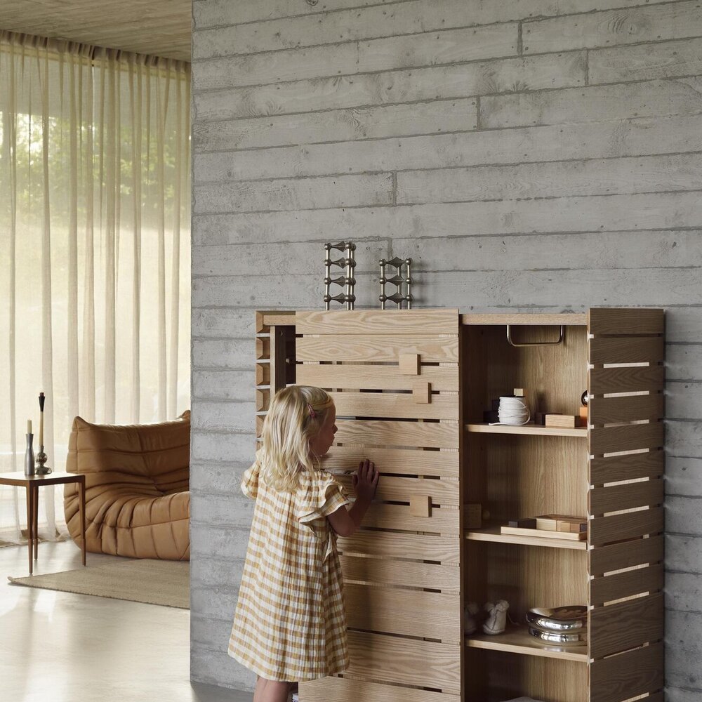 Opbergkast Natural ash