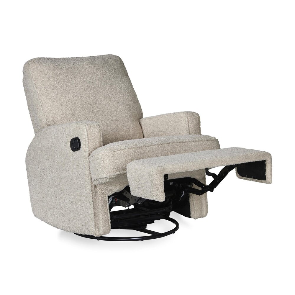 Recliner electric - swivel & gliding Teddy Taupe