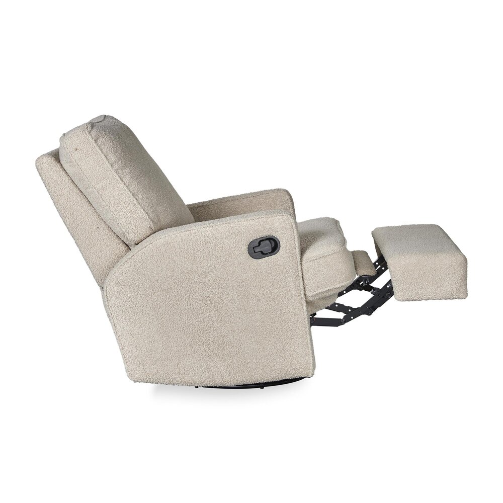 Recliner electric - swivel & gliding Teddy Taupe