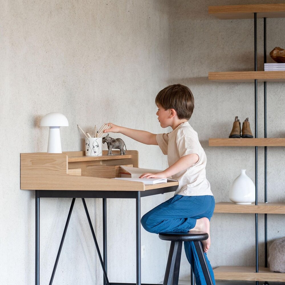 Hai no ki - desk - 120x60x75cm - ash veneer Hai no ki - desk - 120x60x75cm - ash veneer