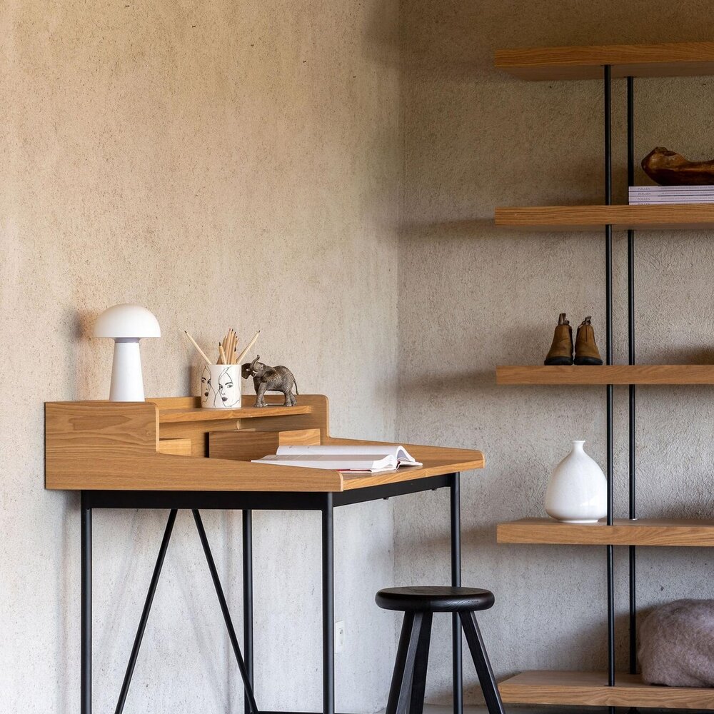 Hai no ki - desk - 120x60x75cm - ash veneer Hai no ki - desk - 120x60x75cm - ash veneer