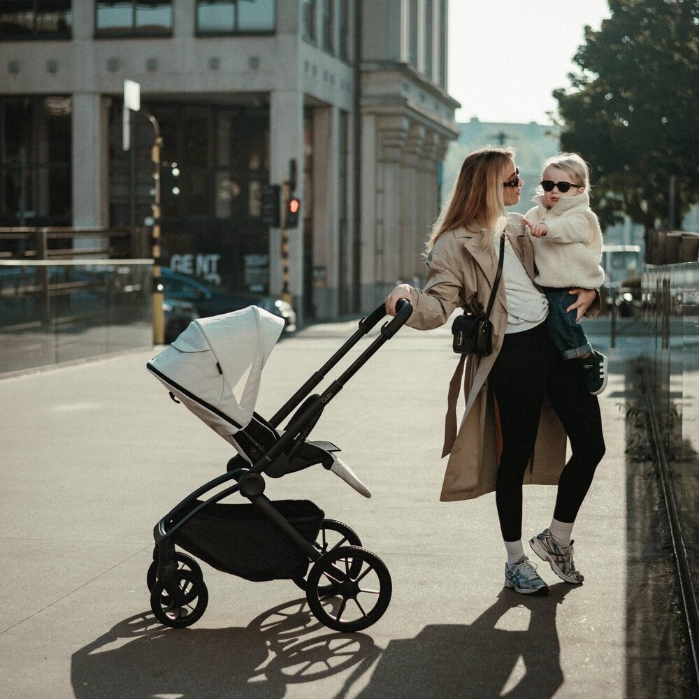 Echo stroller set - frame & seat Beige Echo stroller set - frame & seat Beige