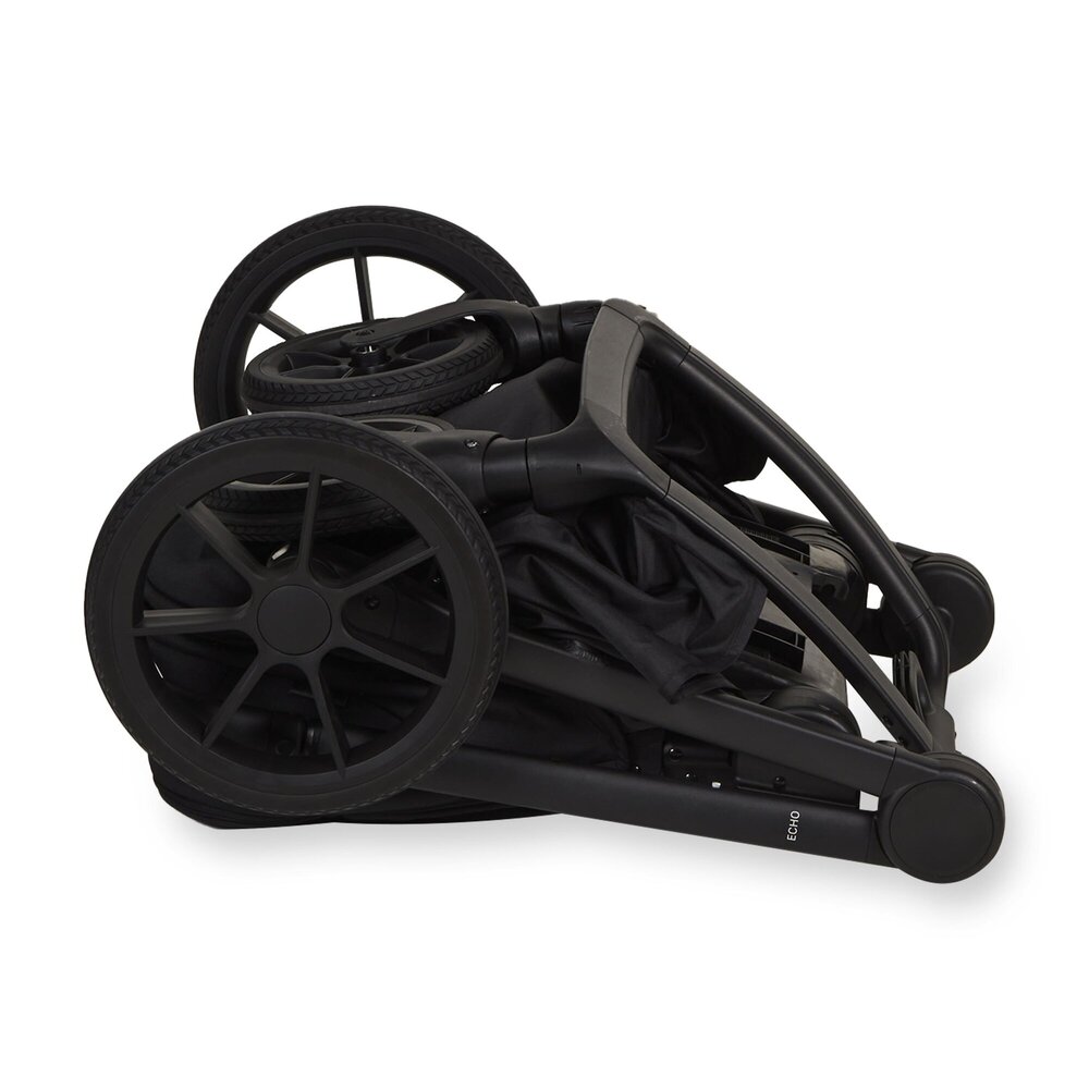 Echo stroller set - frame & seat Black