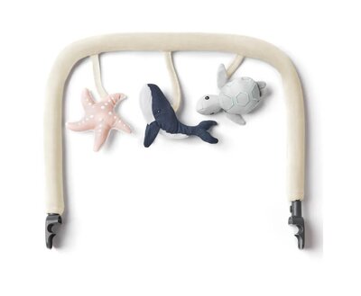 Evolve Bouncer Toy Bar - Ocean Wonders Cream