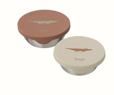 Snackbox set 2pcs. Crocodile Snackbox set 2pcs. Crocodile