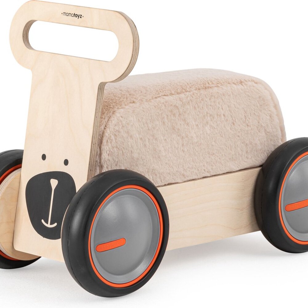 Mamatoyz houten loopwagen