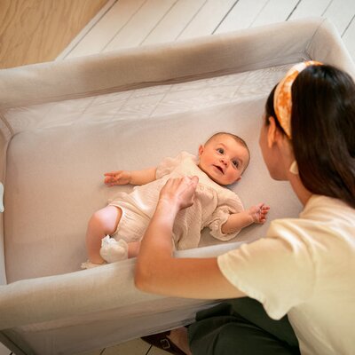 PAAL reisbed/park W/SHEET & NET Biscotti