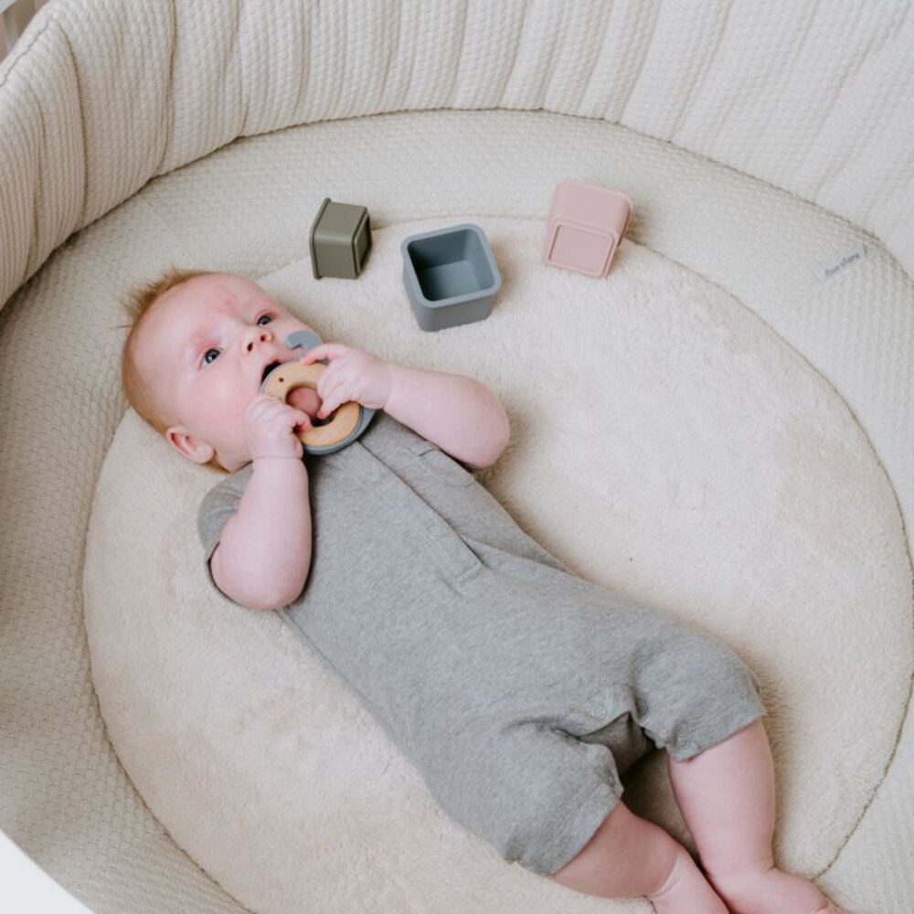 Bed/boxbumper Sky Warm linen