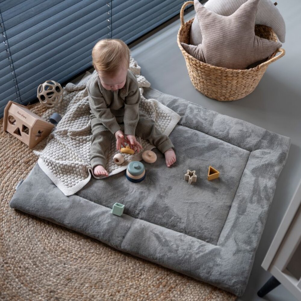 Boxkleed Cozy - 75x95 Urban green