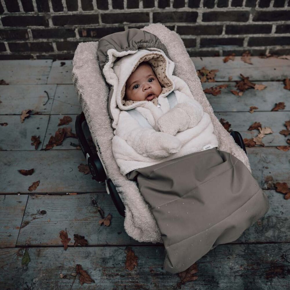 Voetenzak 0+ 3/5 punts teddy Calgary Taupe