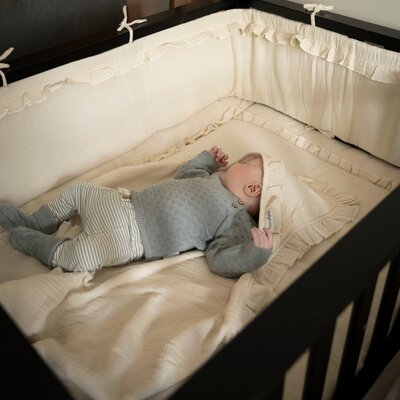 Boxkleed Calm 75x95 warm linen