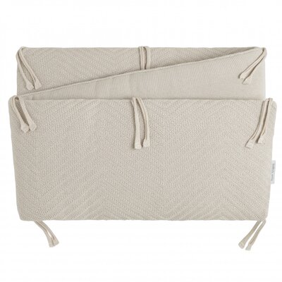Bed/boxbumper Grace Warm linen