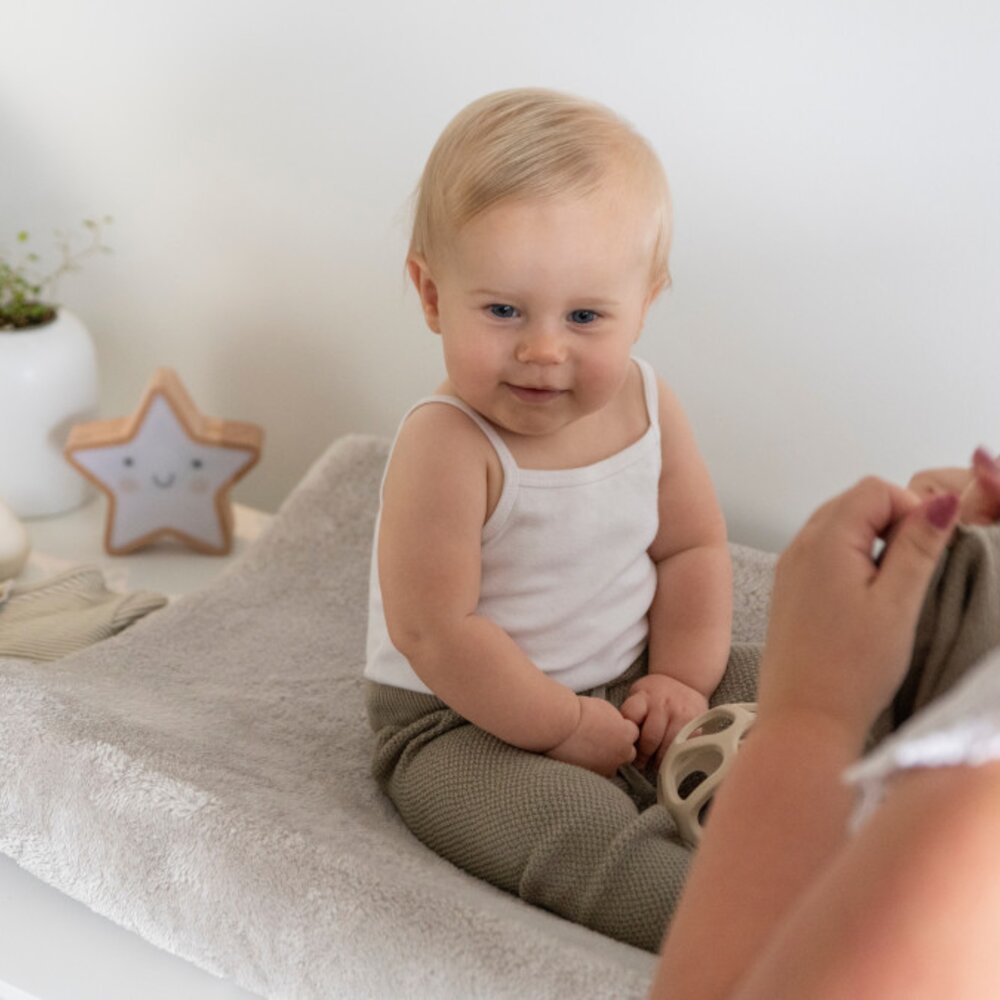 Aankleedkussenhoes Cozy - 75x85 Warm linen