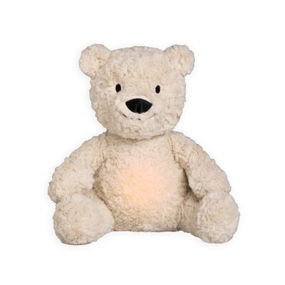 Bo de knuffelbeer met slaaptrainer Warm linen