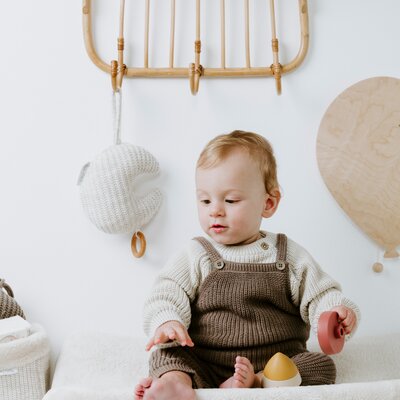 Aankleedkussenhoes Cozy - 75x85 Warm linen