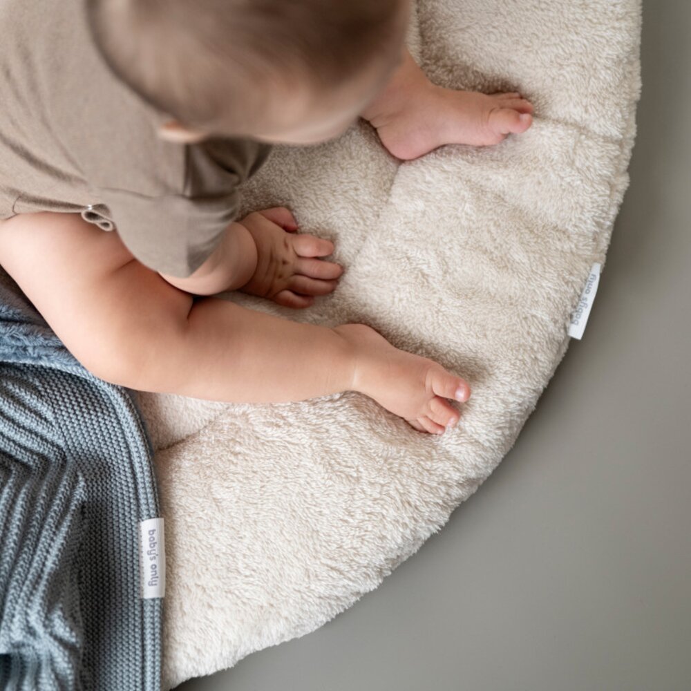 Boxkleed Cozy - Ø90 cm Warm linen