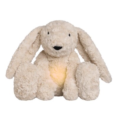 Bibi het knuffelkonijn met slaaptrainer Warm linen