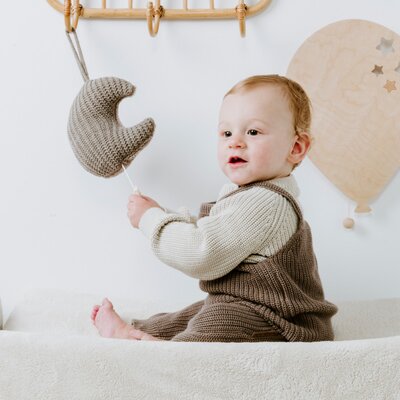 Aankleedkussenhoes Cozy - 75x85 Warm linen