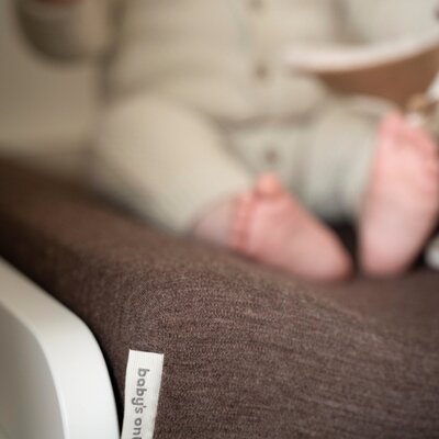 Aankleedkussenhoes Merino Fine Meadow Taupe