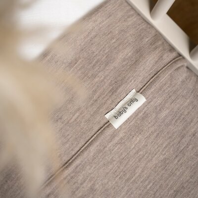 Ledikantdeken Merino Fine Meadow Sand