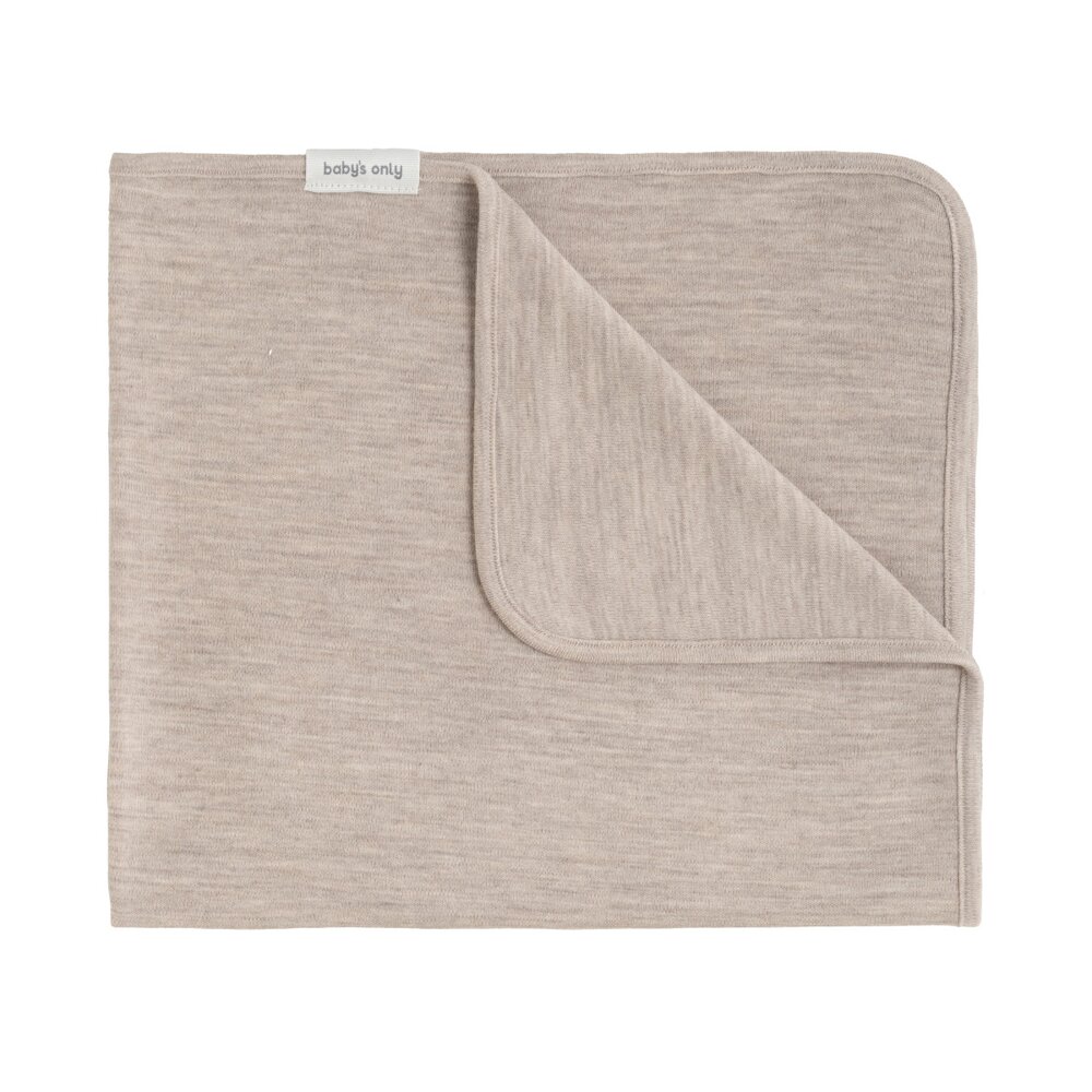 Ledikantdeken Merino Fine Meadow Ecru