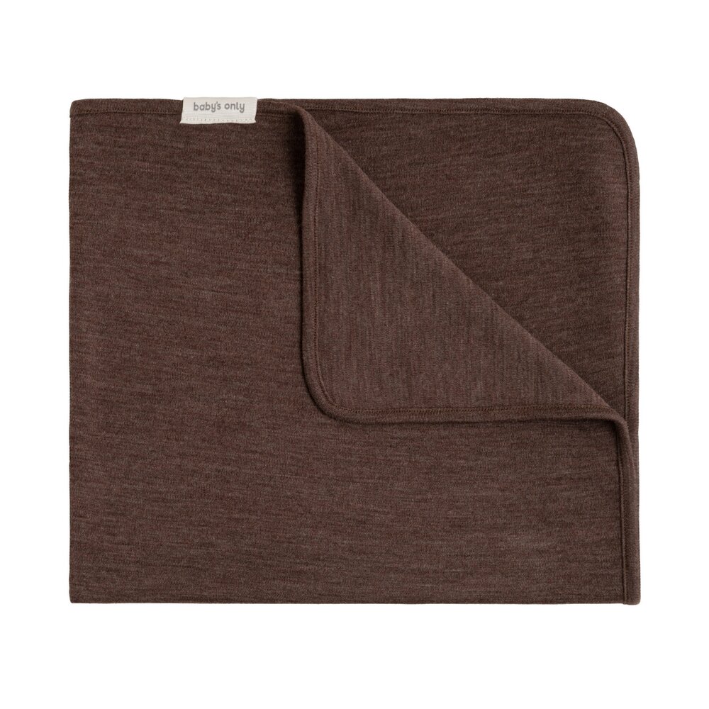 Ledikantdeken Merino Fine Meadow Taupe