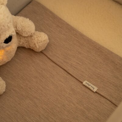 Ledikantdeken Merino Fine Meadow Sand