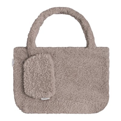 Mombag met etui Snow taupe taupe