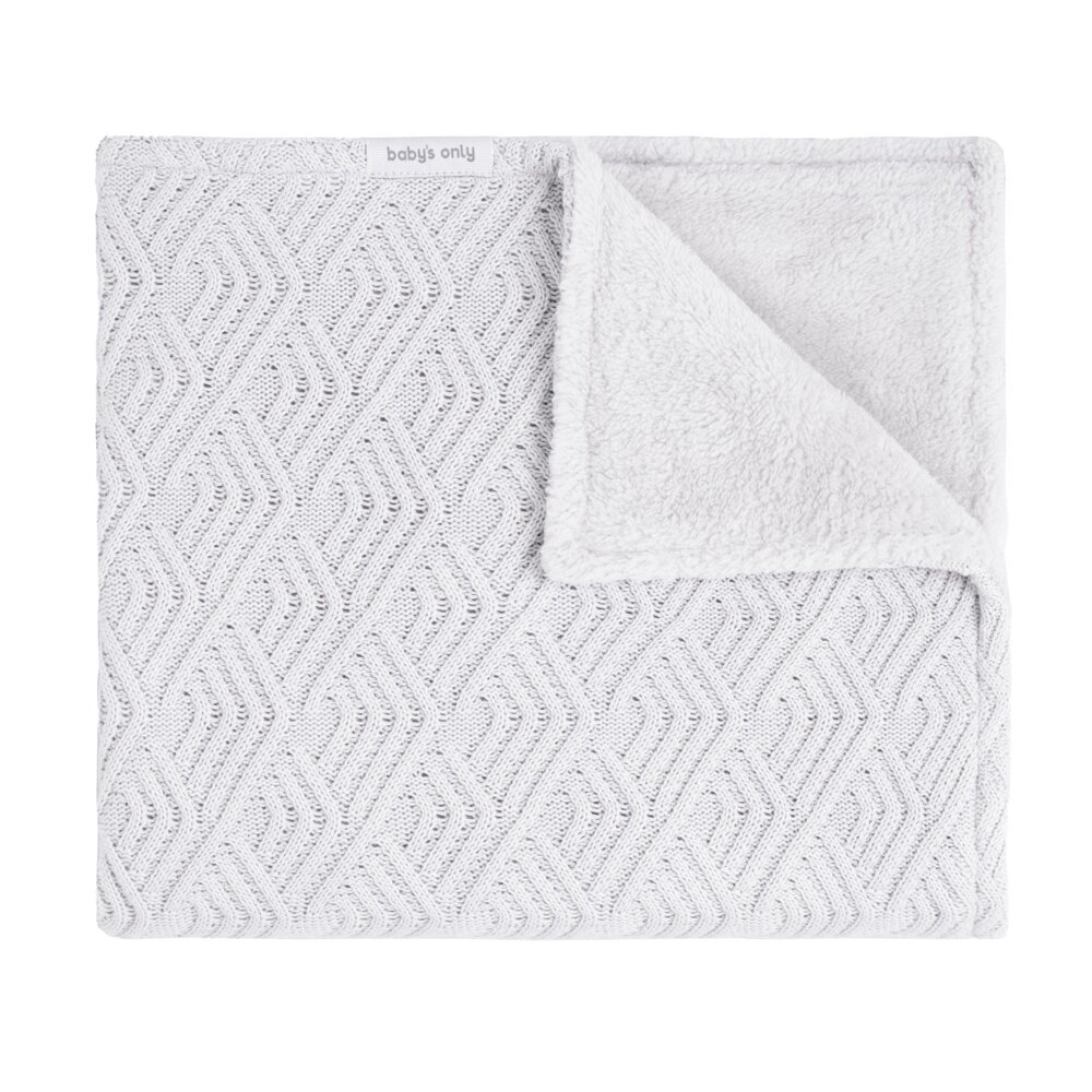 Ledikantdeken teddy Sierra Wolwit