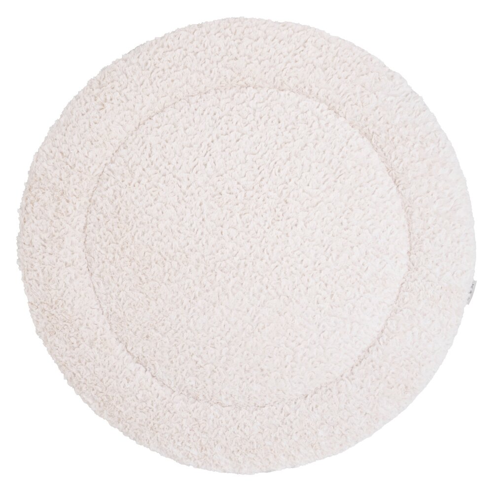 Boxkleed Snow - Ø90 cm Wolwit