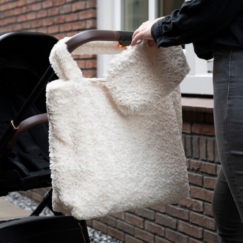 Mombag met etui Snow wolwit wolwit