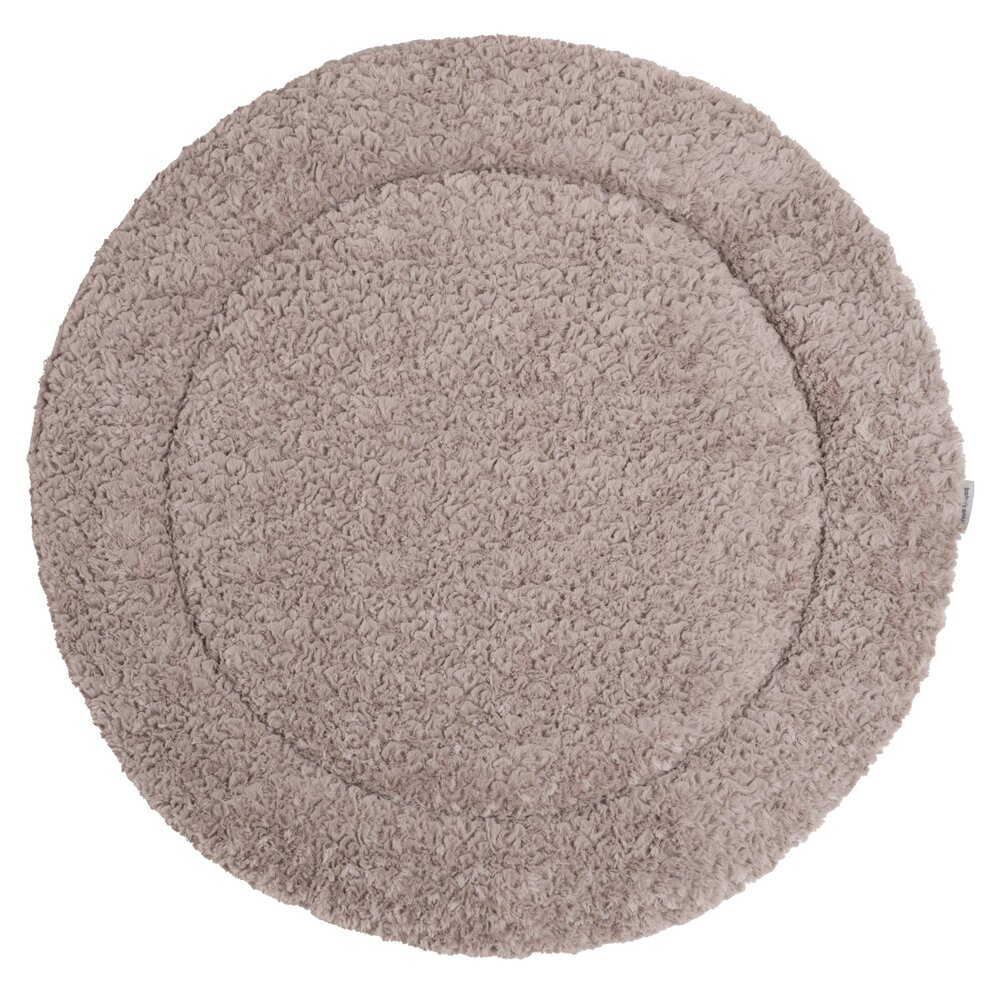 Boxkleed Snow - Ø90 cm Taupe