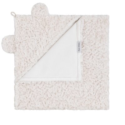 Wikkeldeken met oortjes Snow wolwit wolwit