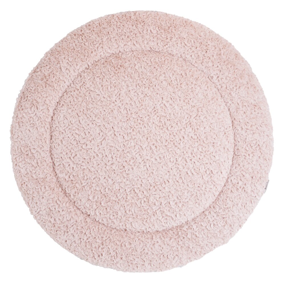 Boxkleed Snow - Ø90 cm Oud roze