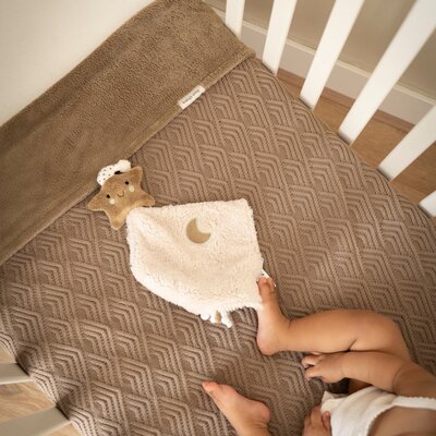 Wiegdeken teddy Sierra Clay