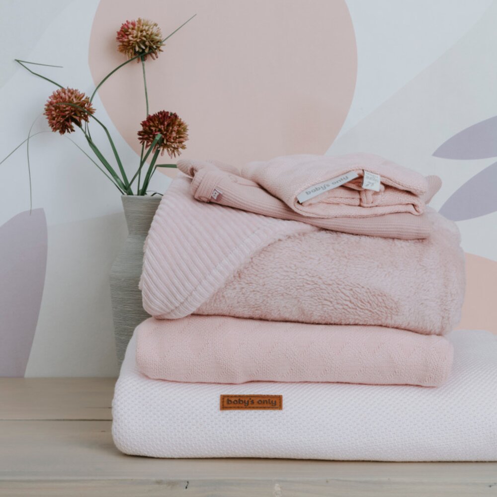 Wikkeldeken Sense Oud roze