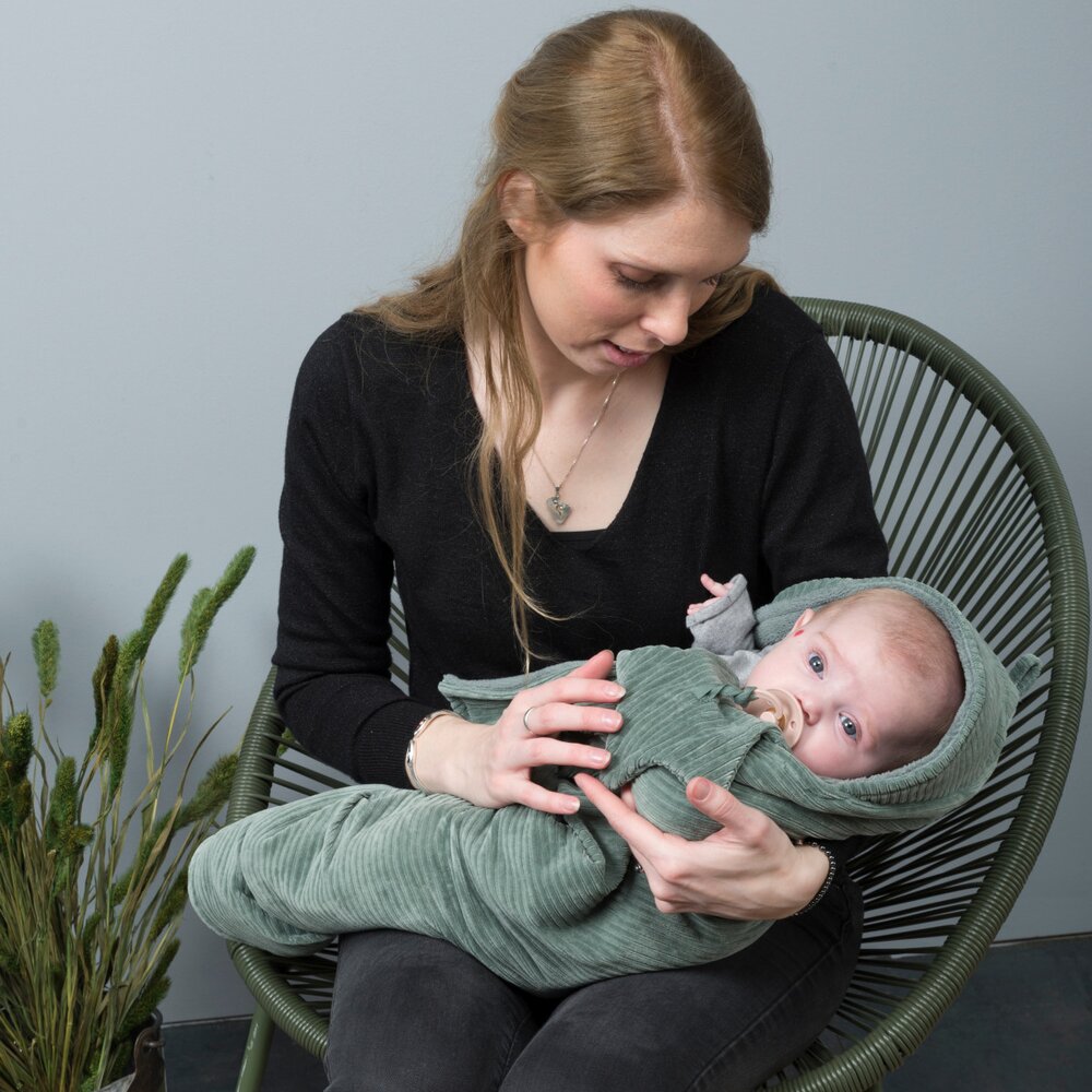 Wikkeldeken Sense Zeegroen