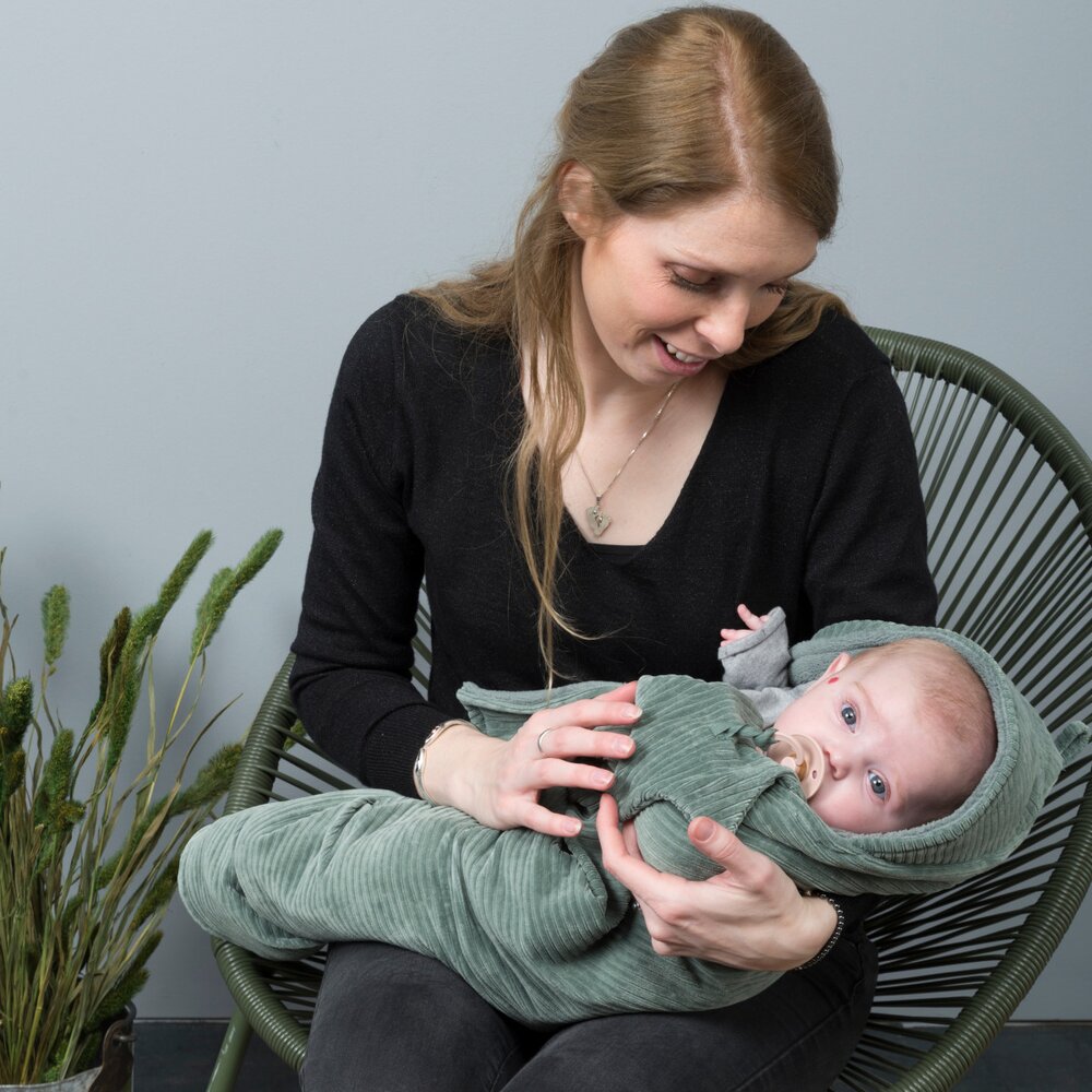 Wikkeldeken Sense Zeegroen