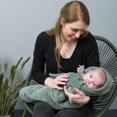 Wikkeldeken Sense Zeegroen