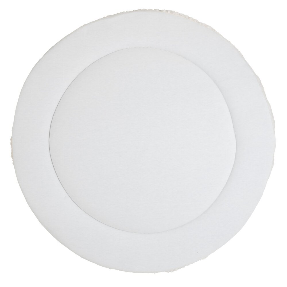 Boxkleed Snow - Ø90 cm Wolwit