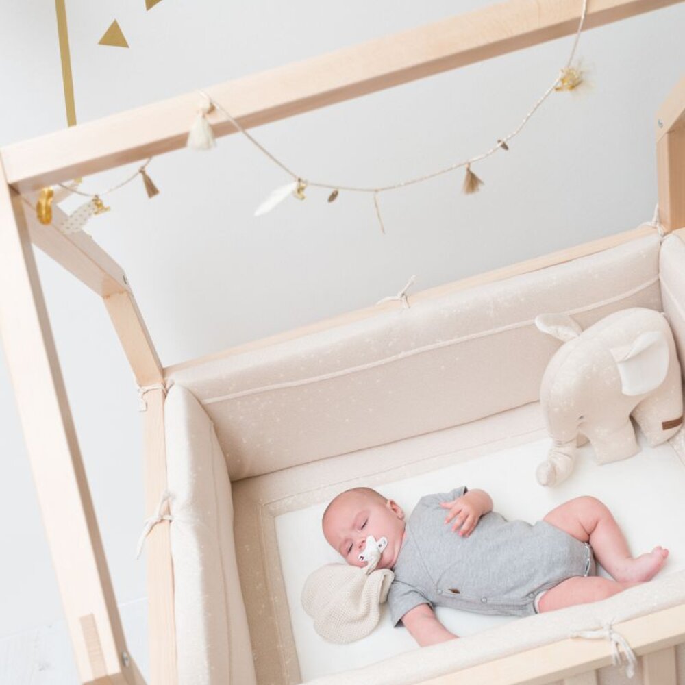 Boxbumper Sparkle Goud-ivoor mêlee