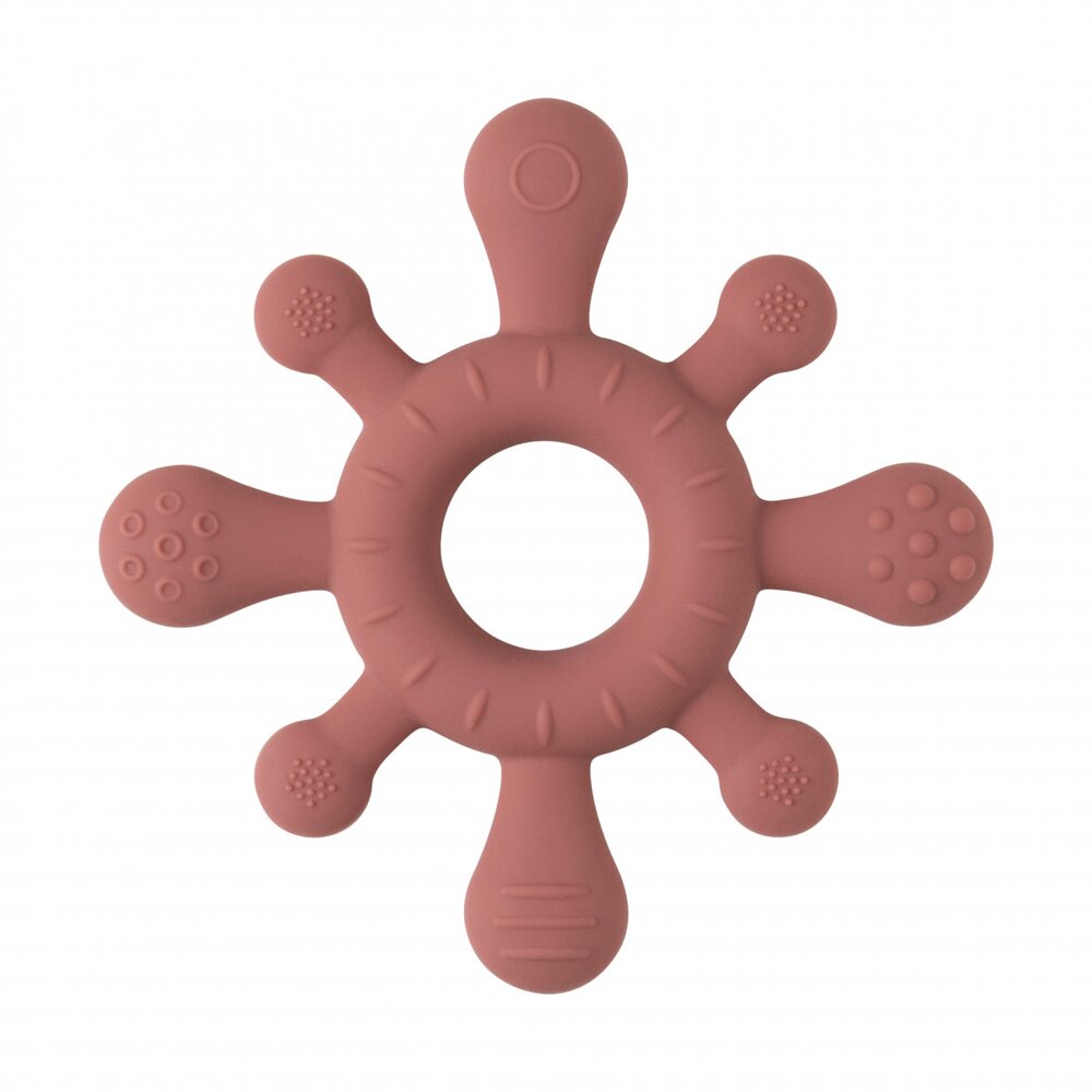 Bijtring blossom Stone red